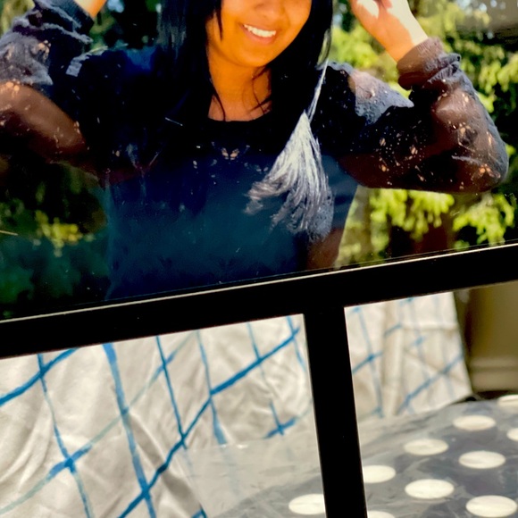 United color of Benetton, M, Black see through top - Picture 2 of 4